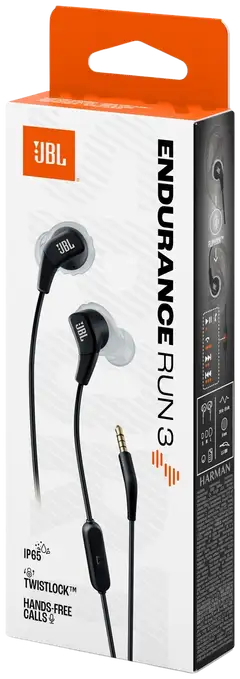 JBL langalliset Sport nappikuulokkeet 3,5mm liitännällä Endurance Run 3 musta - 8