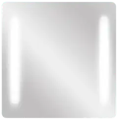 Tammiholma valopeili CORK pistorasioilla 60x60 cm - 1