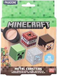 Paladone Lasinaluset Minecraft 4kpl - 4