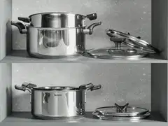 Tefal Emotion Plus pinnoittamaton teräskattila 20 cm + kansi E3284444 - 10
