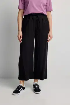 Finlayson naisten housut - BLACK - 3