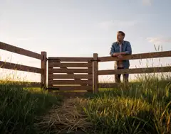 Portti, vaakalaudoitus, ruskea, 95x80x3,3cm - 4