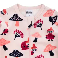 Muumi vauvojen veluuripyjama Sieniretki 592533 - vaaleanpunainen - 2