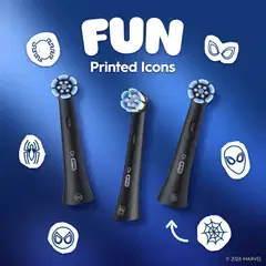 Oral-B iO Gentle Care Spiderman vaihtoharja 3kpl - 3