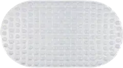 House kylpyhuoneenmatto Nonslip ovaali 36x66 cm läpinäkyvä - 1