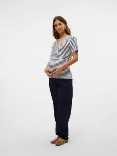 Mamalicious naisten äitiyspaita Mlawa 20021479 - L Grey M - 4