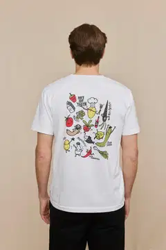 Finlayson miesten t-paita Art of Taste - White - 6
