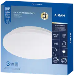 Plafondi Airam Gaia Slim R300 15W/3CCT 3-STDIM - 2