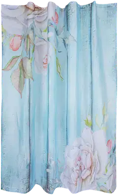 House suihkuverho Vintage 180x200 cm turkoosi - 1
