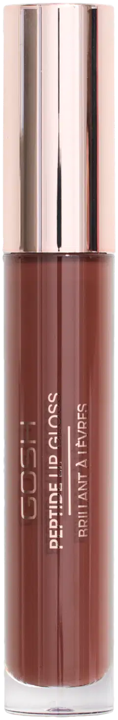 Gosh Peptide Lip Gloss 001 Diamond huulikiilto 7ml - Brownie - 1