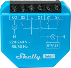 Shelly 2L Gen3 - 2