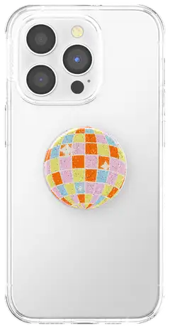 Popsockets puhelinpidike PopGrip Glitter Retro Disco - 2