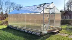 Ecoslider kasvihuone 2.0 X 6.24 - 1