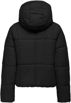 JDY naisten hupullinen puffer toppatakki Jdywonder - BLACK - 2