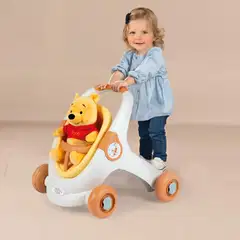 Little Smoby kävelyvaunu 3-in-1 ja Nalle Puh -pehmolelu - 8