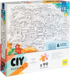 Peliko palapeli Color it Yourself 99 palaa tussit, erilaisia - 5