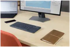 Logitech näppäimistö langaton K400 Plus musta - 6