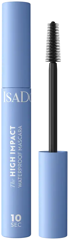 IsaDora High Impact Waterproof Mascara ripsiväri Black 9 ml - 1