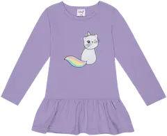 Ciraf lasten trikootunika catnicorn 25tc260244 - 14-3710tcx orchid petal - 1