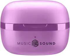 MusicSound Bluetooth nappikuulokkeet Flow violetti - 2