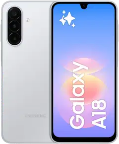 Samsung älypuhelin Galaxy A18 LTE 128 GB hopea - 1