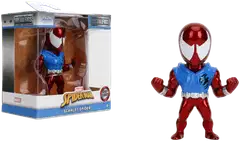 Jada Marvel Spider-Man, keräilyhahmot 6,5 cm, metallivalettu (die-cast), neljä erilaista, myydään yksittäin - 7