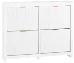 SoBuy kenkäkaappi valkoinen FSR186-W - 1