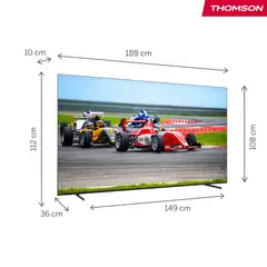 Thomson 85" 4K UHD QLED Pro Google TV 85QG7S14 - 9