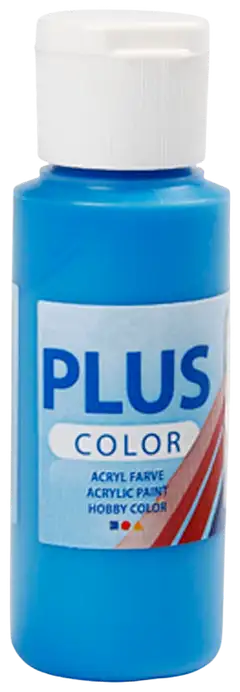 Plus Color askartelumaali 60 ml sininen - 1