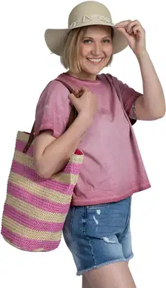 House kesäkassi Cora - pink/natural - 6