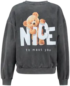 Hailys naisten college Au44bray - grey washed - 3