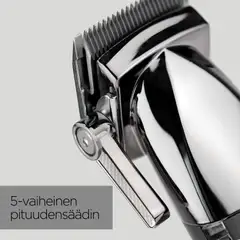 BaByliss hiustenleikkuukone Super X Metal Chrome - 8