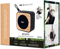 House of Marley Bluetooth kaiutin Roots, musta/puu - 4