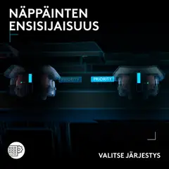 Logitech G515 TKL Rapid pelinäppäimistö - 3