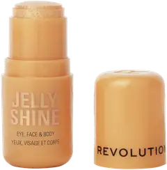 Revolution jelly shine eye, face & body monikäyttö meikkipuikko 5,5g celestial gold - celestial gold - 1