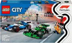 LEGO® City F1®-lähtöruudukko ja VCARB:n ja Sauberin kilpa-autot 60474 - 2