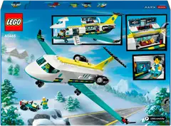 LEGO® City Big Vehicles 60465 Pelastuslaitoksen ambulanssilentokone - 3