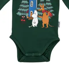 Moomin by Martinex vauvojen body Pihajuhla 590531 - VIHREÄ - 3
