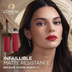 L'Oréal Paris Infaillible Matte Resistance 420 Le Rouge Paris  huulipuna 5ml - Breakfast In Bed - 10