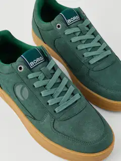 Björn Borg miesten vapaa-ajan tennari Challenger Green Gum - Green/gum - 4