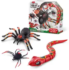 Robo Alive käärme ja hämähäkit Creepy Crawly Pack Tarantella - 1