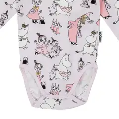 Muumi vauvojen body Helmileikki 591023 - liila - 3