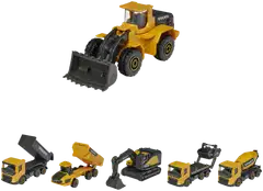 Majorette Volvo Premium työmaa-ajoneuvot, die-cast, 7,5 cm, lajitelma, myydään yksittäin - 5