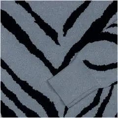 House naisten neulepusero intarsia 213HP34620, D-mitoitus - Grey intarsia - 3