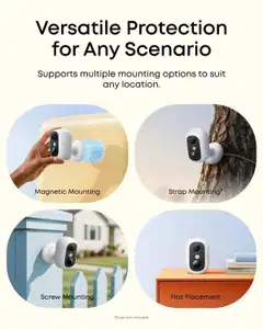 eufy eufyCam C35 valvontakamera ulkokäyttöön, kahden kameran paketti - 3