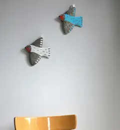 MUM’s USKO designlintu-seinäkoriste, lentää vasemmalle - 4