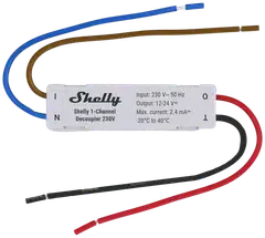 Shelly 1-Kanava erotinr 230V - 1