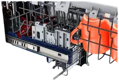 Cylinda astianpesukone DM911342C, 60 cm, valkoinen - 3