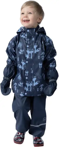 Ciraf lasten sadetakki Ibbe - Navy - 4