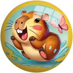 Toyrock Pallo Kapybar 23 Cm - 1